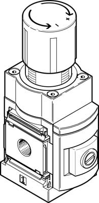 manodétendeur de précision MS6-LRP-3/8-D7-A8