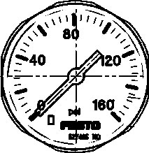 manomètre MA-27-160-M5-PSI
