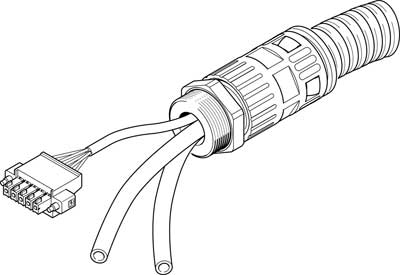 câble de connexion NHSB-A1-5-BLG5-LE5-PU8-2XBB