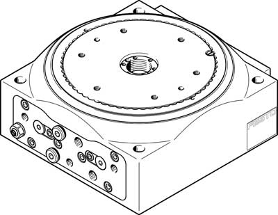plateau à indexation DHTG-140-8-A