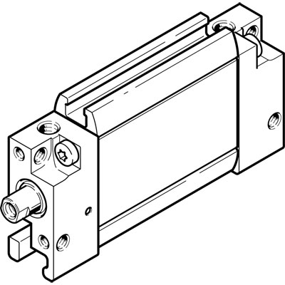 vérin plat DZF-12-80-P-A
