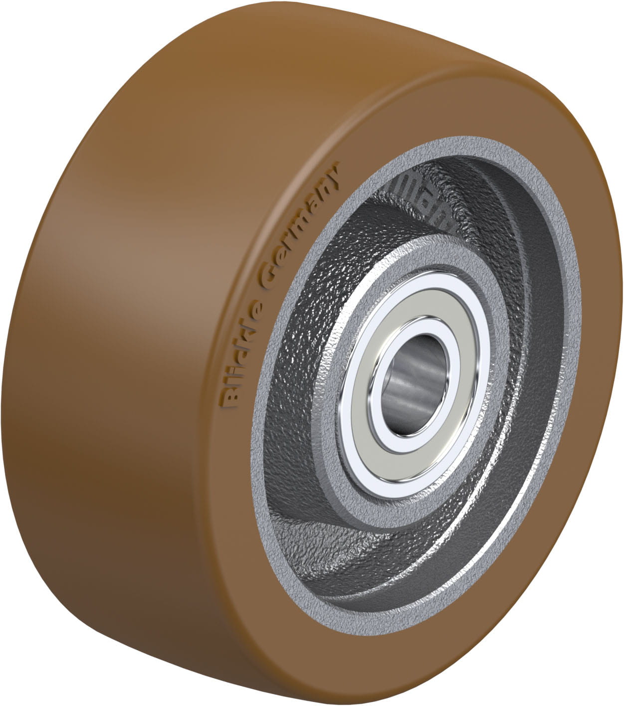 Roue fortes charges avec bandage polyuréthane Besthane®