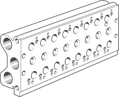 BLOC DE RACCORD PRS-ME-1/8-8