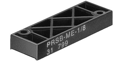 plaque d'obturation PRSB-ME-1/8