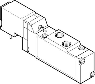ELECTRODISTRIBUTEUR MEH-5/2-1/8-P-I-B