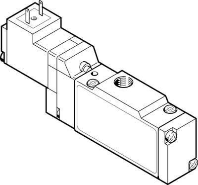 ELECTRODISTRIBUTEUR MEH-3/2-1/8-P-B